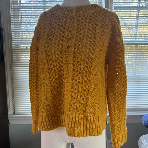 Madewell Pointelle Open Knit Sweater - Picture 2 of 6